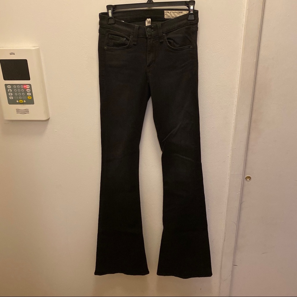 Rag & Bone high rise flare jeans
